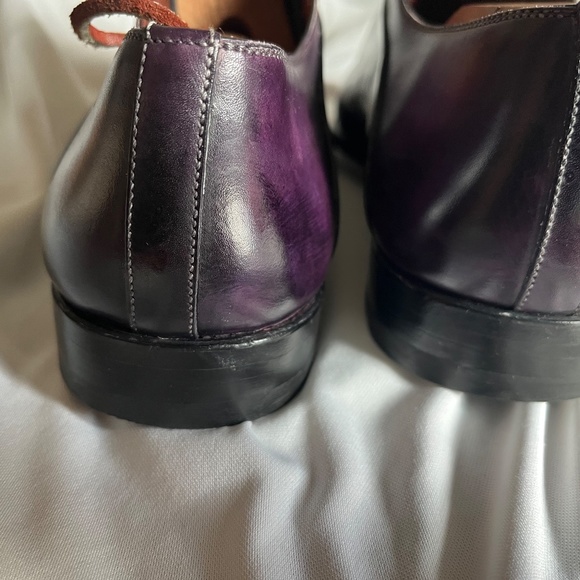 Two-Tone  Medallion -Toe Oxford  Sz 8.5. Magnanni For Neiman Marcus